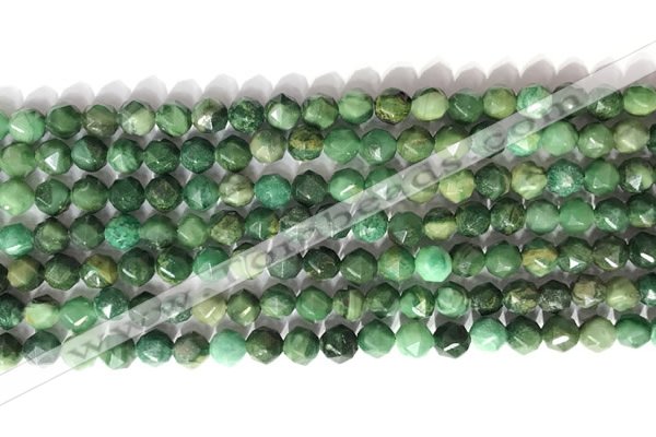 CNG9097 15.5 inches 6mm faceted nuggets African jade beads