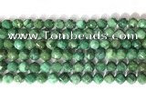 CNG9098 15.5 inches 8mm faceted nuggets African jade beads