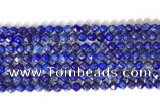 CNG9099 15.5 inches 6mm faceted nuggets lapis lazuli beads