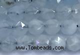 CNG9101 15 inches 4mm faceted nuggets aquamarine beads