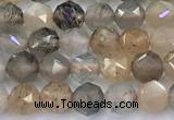 CNG9103 15 inches 4mm faceted nuggets sunstone beads