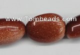 CNG96 15.5 inches 12*18mm - 20*30mm nuggets goldstone gemstone beads