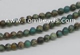 CNI01 16 inches 4mm round natural imperial jasper beads wholesale