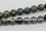 CNI03 16 inches 8mm round natural imperial jasper beads wholesale