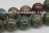 CNI06 16 inches 14mm round natural imperial jasper beads wholesale