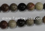 CNI204 15.5 inches 12mm round imperial jasper beads wholesale