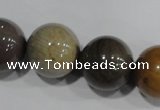 CNI207 15.5 inches 18mm round imperial jasper beads wholesale