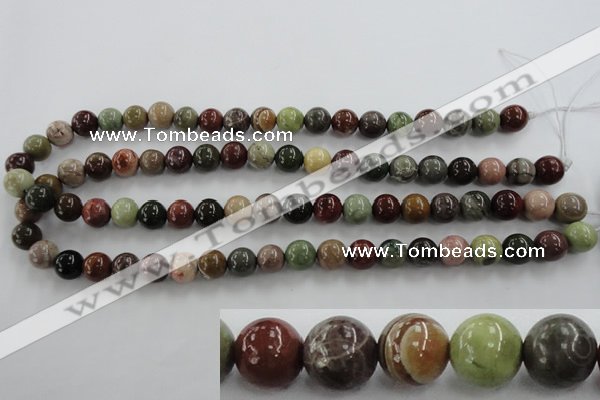 CNI303 15.5 inches 10mm round imperial jasper beads wholesale