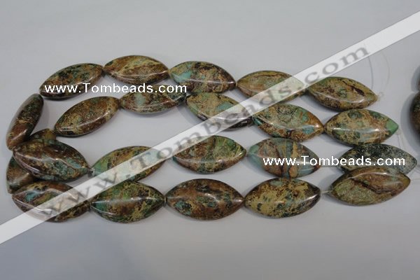 CNI35 15.5 inches 20*38mm marquise natural imperial jasper beads