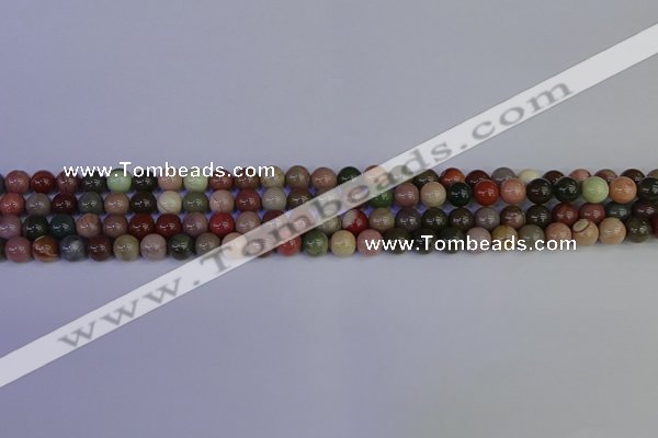 CNI350 15.5 inches 4mm round imperial jasper beads wholesale