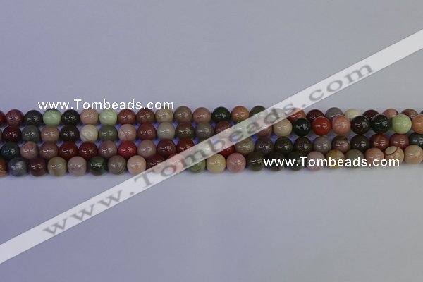 CNI351 15.5 inches 6mm round imperial jasper beads wholesale