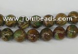 CNI50 15.5 inches 8mm round natural imperial jasper beads