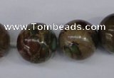 CNI55 15.5 inches 18mm round natural imperial jasper beads