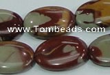 CNJ07 15.5 inches 18*25mm oval natural noreena jasper beads