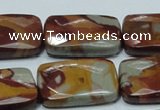 CNJ14 15.5 inches 22*30mm faceted rectangle natural noreena jasper beads