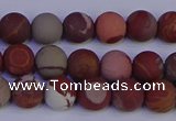 CNJ301 15.5 inches 6mm round matte noreena jasper beads wholesale