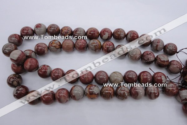 CNJ57 15.5 inches 16mm round noreena jasper beads wholesale