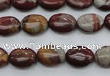 CNJ75 15.5 inches 10*14mm oval noreena jasper beads wholesale