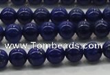 CNL1000 15.5 inches 4mm round AA grade natural lapis lazuli beads