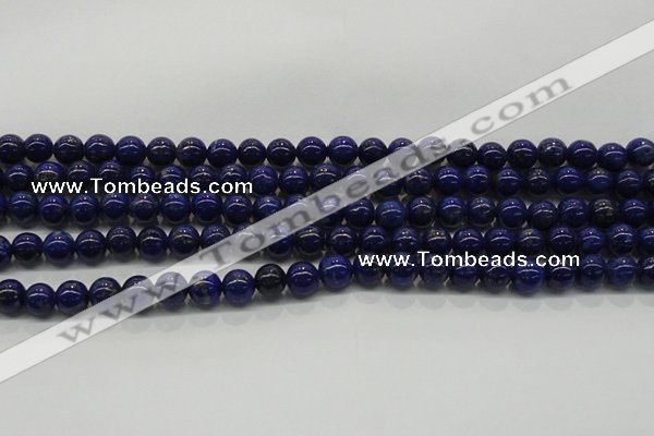 CNL1001 15.5 inches 6mm round A grade natural lapis lazuli beads