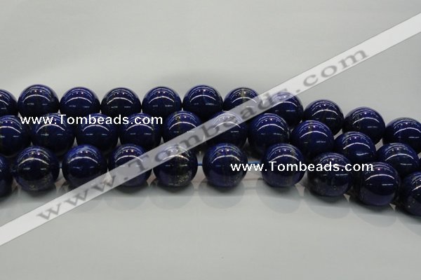 CNL1007 15.5 inches 18mm round A grade natural lapis lazuli beads