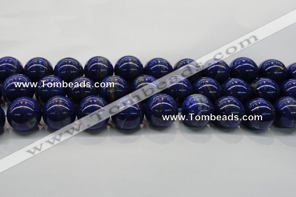 CNL1008 15.5 inches 20mm round A grade natural lapis lazuli beads