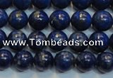 CNL1050 15.5 inches 7.5mm - 8mm round B grade natural lapis lazuli beads