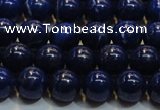 CNL1053 15.5 inches 7.5mm - 8mm round A grade natural lapis lazuli beads