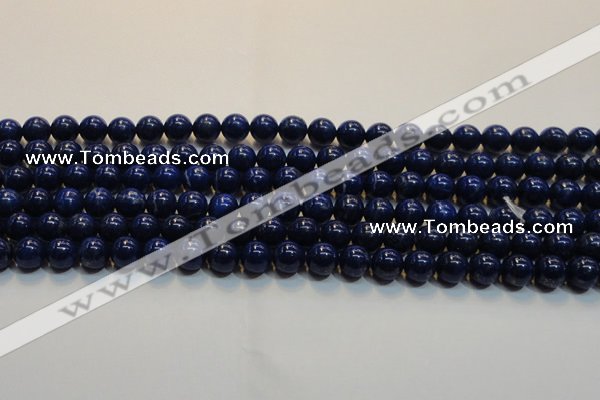 CNL1053 15.5 inches 7.5mm - 8mm round A grade natural lapis lazuli beads