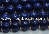 CNL1054 15.5 inches 7.5mm - 8mm round A+ grade natural lapis lazuli beads