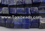 CNL1100 15.5 inches 6*6mm cube lapis lazuli gemstone beads