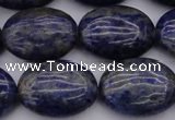 CNL1121 15.5 inches 15*20mm oval lapis lazuli gemstone beads