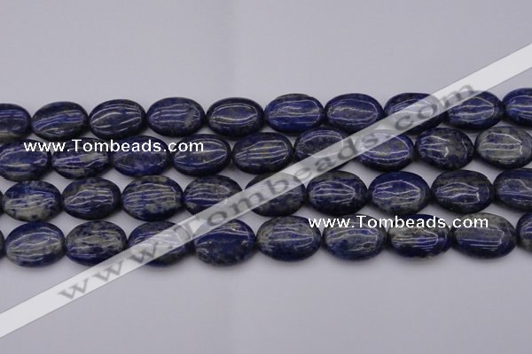 CNL1121 15.5 inches 15*20mm oval lapis lazuli gemstone beads