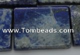 CNL1148 15.5 inches 27*37mm rectangle lapis lazuli gemstone beads