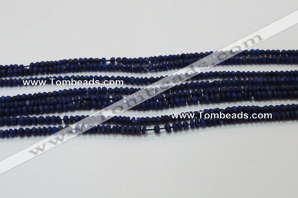 CNL1200 15.5 inches 1.5*2mm faceted rondelle natural lapis lazuli beads