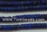 CNL1203 15.5 inches 1.5*2mm tube natural lapis lazuli beads