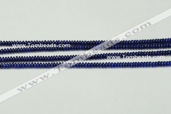 CNL1260 15.5 inches 2*5mm rondelle natural lapis lazuli beads