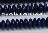 CNL1262 15.5 inches 4*10mm rondelle natural lapis lazuli beads