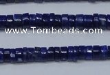 CNL1265 15.5 inches 3*6mm tyre natural lapis lazuli beads