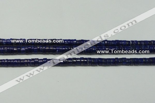 CNL1267 15.5 inches 5*8mm tyre natural lapis lazuli beads