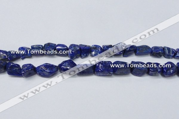 CNL1275 15.5 inches 12*16mm - 15*20mm nuggets natural lapis lazuli beads