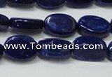 CNL1277 15.5 inches 9*13mm oval natural lapis lazuli beads