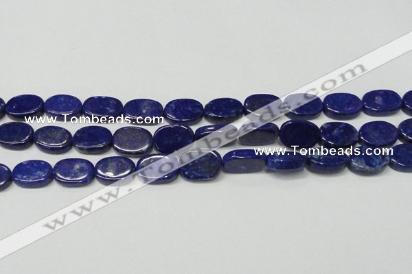 CNL1278 15.5 inches 13*18mm oval natural lapis lazuli beads