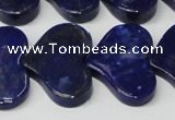 CNL1293 15.5 inches 20*30mm heart natural lapis lazuli beads