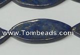 CNL1295 15.5 inches 17*44mm marquise natural lapis lazuli beads