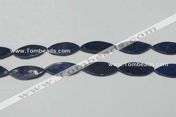 CNL1295 15.5 inches 17*44mm marquise natural lapis lazuli beads