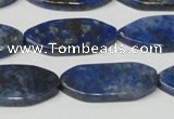 CNL1296 15.5 inches 14*30mm marquise natural lapis lazuli beads