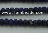 CNL1400 15.5 inches 2.5*4mm faceted rondelle lapis lazuli beads