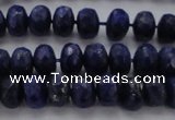 CNL1402 15.5 inches 4*6mm faceted rondelle lapis lazuli beads