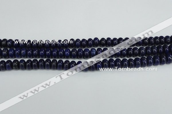 CNL1502 15.5 inches 6*10mm rondelle lapis lazuli beads wholesale